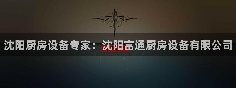 尊龙d88官网准认来就送38：沈阳厨房设备专家：沈阳富通厨房